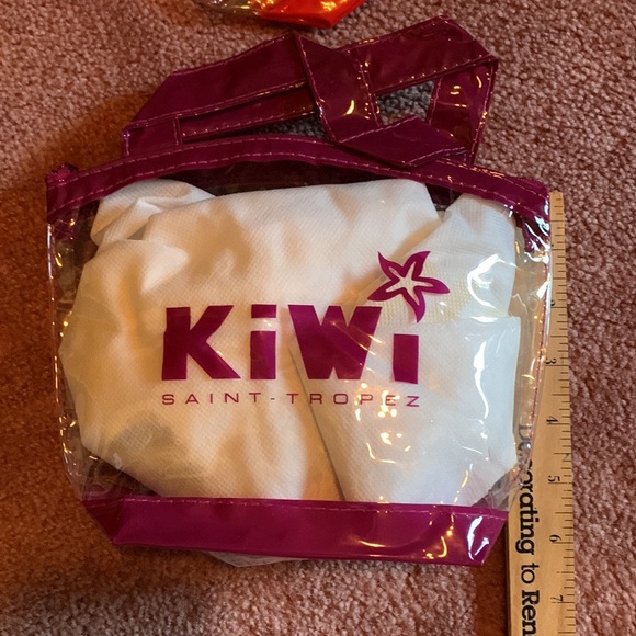 Kiwi Saint Tropez Toiletry/Make Up Pouches with Handles - Picture 3 of 9